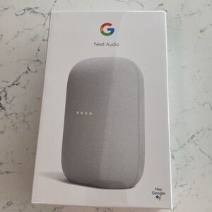Google Nest Audio. Sealed in original packaging